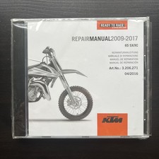 original KTM 65 SX/XC 2009-2017 Reparaturanleitung / Werkstatthandbuch 3.206.271