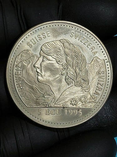 Schweiz ecu 1995 - schweiz,, 5