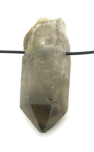 Rohstein gebohrt rauchquarz - rohstein,