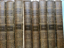 History of England - 8 Volumes - Special Edition - Verlag: Cassell & Co. um 1898