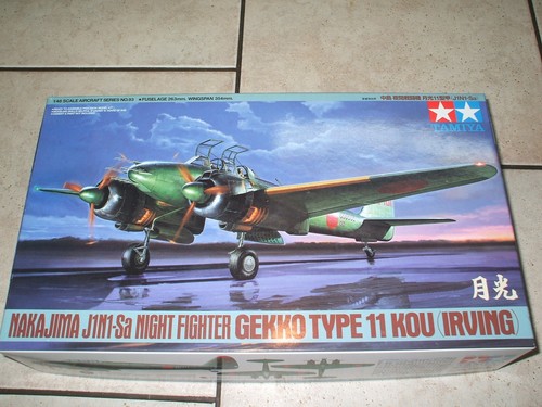 Tamiya nakajima j1n1 night - tamiya,