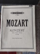 Mozart Notenheft Konzert D