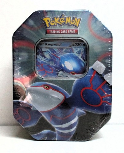 Pokemon tin box kyogre ex - pokemon,