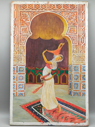 Orientalisches ölgemälde - orientalisches,
