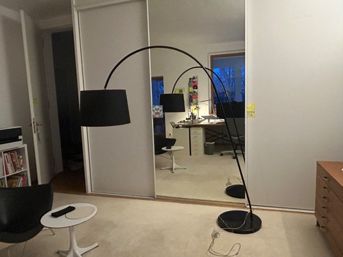 Design stehlampe bogen auf - design,