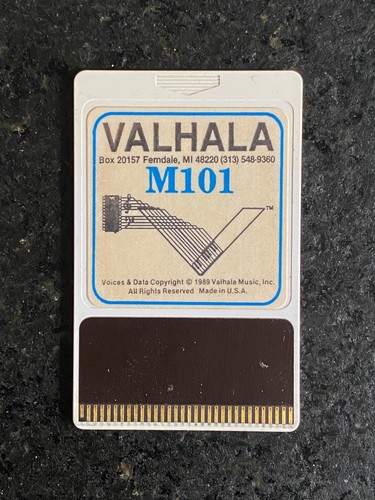 Korg sound card valhala - m1,