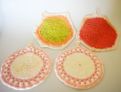Ddr topflappen mit blume - blume,