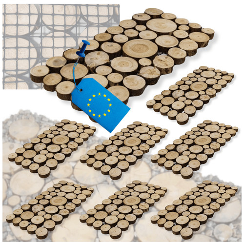 Gartenweg aus holz - gartenweg, holz,