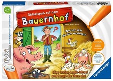 Ravensburger tiptoi 00830 Rätselspaß auf Dem Bauernhof 