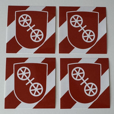 Mainz Stadtwappen Aufkleber