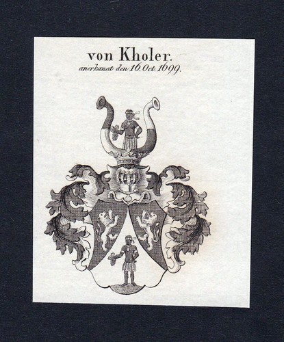 1820 kholer wappen - 1820,
