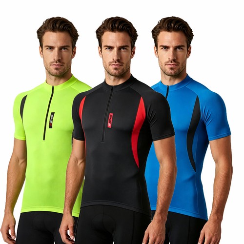 Fahrradshirt herren kurzarm - herren,