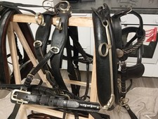 Antik Zweispänner Kumetgechir