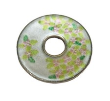 Charlotte Ehinger Schwarz Scheibe Mille Fleurs NEU 