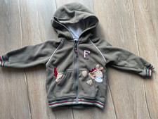 TCM Fleece Jacke mit Kapüze Gr 86/92