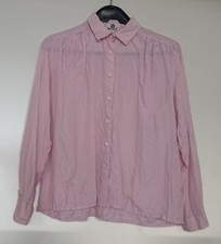 Bluse Damenbluse Seidenbluse Seide Marie France Gr. 42 rosa Gothic Vintage