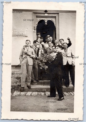 Eisenach 1930er leute vor - -,