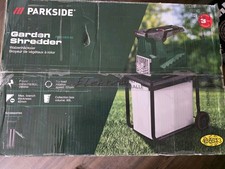 PARKSIDE® Walzenhäcksler Elektrisch PWH 2800 B2, mit 60-Liter-Fangbox, Häcksler,