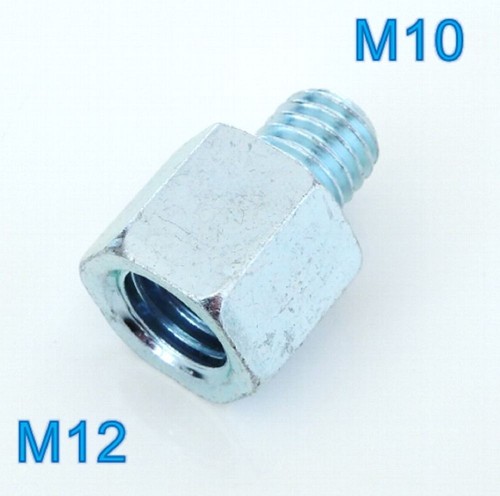 Aussen m10 auf - m12, innen