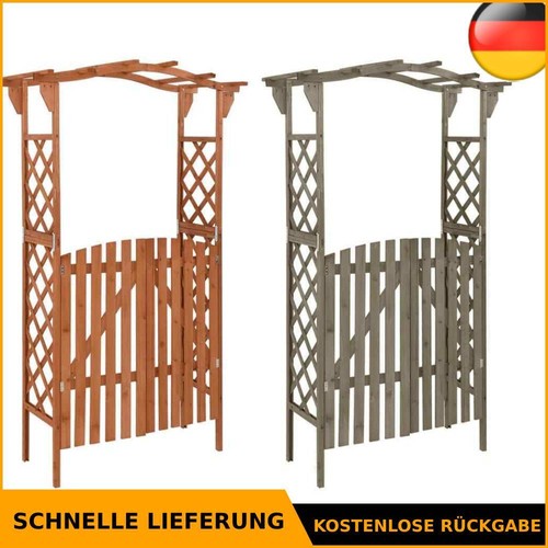Tanne pergola mit tor - pergola,