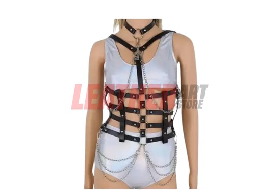 Schwarzes leder ganzkörper - leder,
