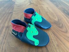 Babyschuhe Marke bobux, unbenutzt, Leder, blau