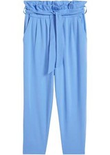 Neu Jerseyhose mit Bio-Baumwolle Gr. 152 Mittelblau Mädchen-Hose Pants