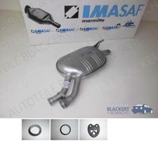 IMASAF Auspuff Mitteltopf +