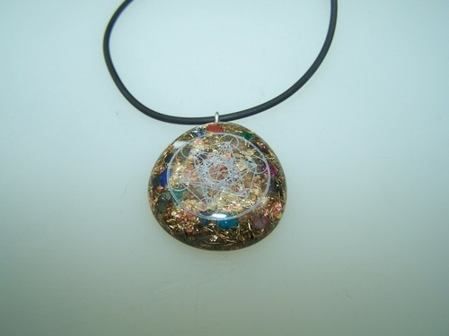 Metatron silber orgonit - in,