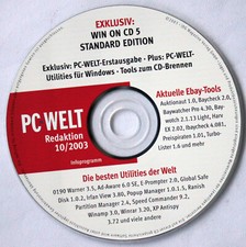 Für Sammler: PC-Welt CD 10/2003
