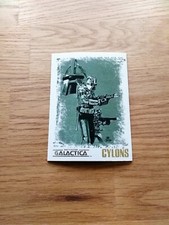 Battlestar Galactica ARTIFEX Insert Trading Card N4 CYLONS