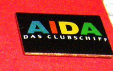 AIDA PIN-Das Logo schwarz ca 