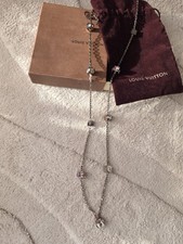 Louis Vuitton Crystal Gamble Halskette M65233