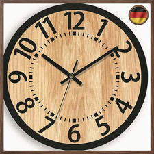 Wanduhr holz retro cm - holz, 34
