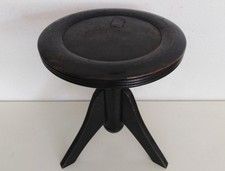 Antik Drehspindel Hocker alter