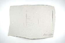 Tuschezeichnung "Sisyphos" handgeschöpftes Papier Prof. em Loeschner-Gornau o04