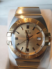 Top Omega Constallation Double Eagle 18k Gelbgold/Stahl - ORIGINAL FULL-SET !!