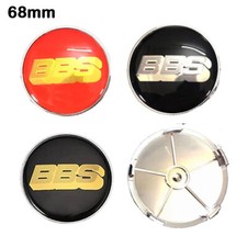 4X 68mm Für BBS Alufelgen Wheel Felgendeckel Nabenkappen Nabendeckel Auto NEW