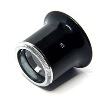 Uhrmacher Augenlupe Uhrmacherlupe Okular 7,5-fache Vergrößerung, Stärke 1 1/2