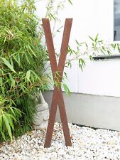 Edelrost Gartenstecker Metall Rost Gartenskulptur Figure H100*L23cm,der einziger