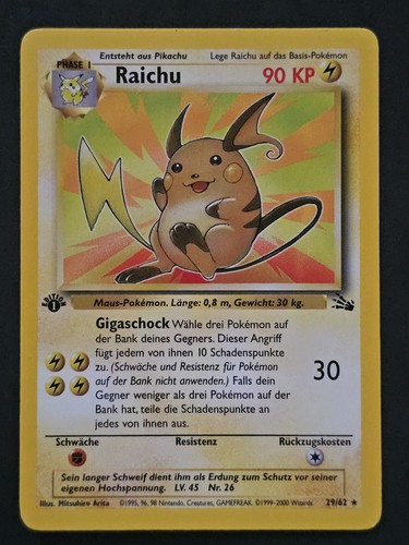 Pokémon raichu fossil - pokémon, 29/62