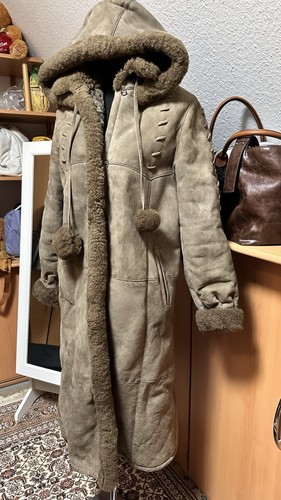 Damen mantel braun - mantel, pelz
