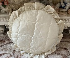 Kissen Vintage Shabby Rund