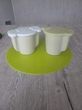 Tupper Milch und Zucker Dose Retro