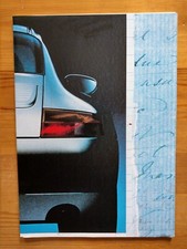 ORIGINAL PORSCHE 911 DESIGN SCHREIBBLOCK NOTIZBLOCK WRITING PAD SCRIBBLING BLOC!
