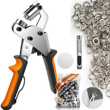 Ösenzange Set Ösenzange Austauschbar Zangekopf Ösenpresse 10mm 500 Ösen