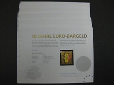 Goldmarken 10 Jahre EURO
