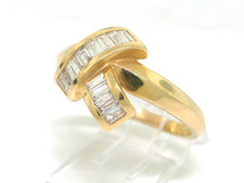 Diamant Ring 750 Gelbgold 18Kt