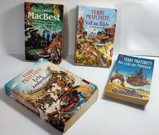 3x Discworld Scheibenwelt Roman Taschenbuch Terry Pratchett Kult Fantasy vintage