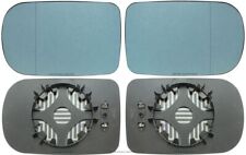 Spiegelglas Außenspiegel blau beheizt links rechts BMW 5er E39 Facelift 7er E38